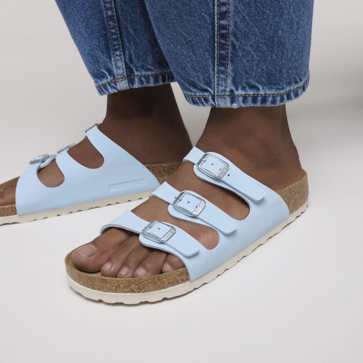Birkenstock Florida Birkibuc Finished Sky 7 Birkenstock Florida Birkibuc Finished Sky - Image 7