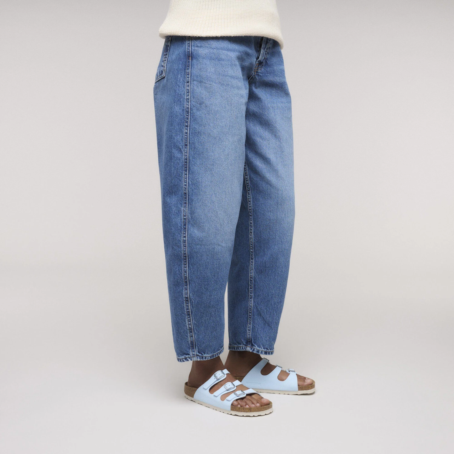 Birkenstock Florida Birkibuc Finished Sky 6 Birkenstock Florida Birkibuc Finished Sky - Image 6