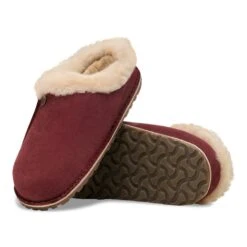 Birkenstock Zermatt Premium Suede Leather Zinfandel -Birkenstock Shop 1030200 sole