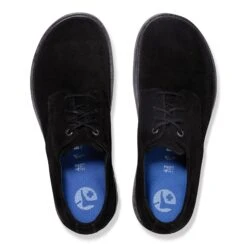 Birkenstock Highwood Lace Low Suede Leather Black -Birkenstock Shop 1030209 top