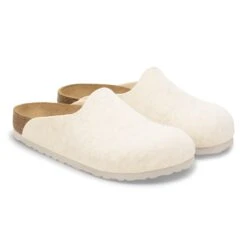 Birkenstock Amsterdam Wool Felt Eggshell 10 Birkenstock Amsterdam Wool Felt Eggshell -Birkenstock Shop 1030227 pair