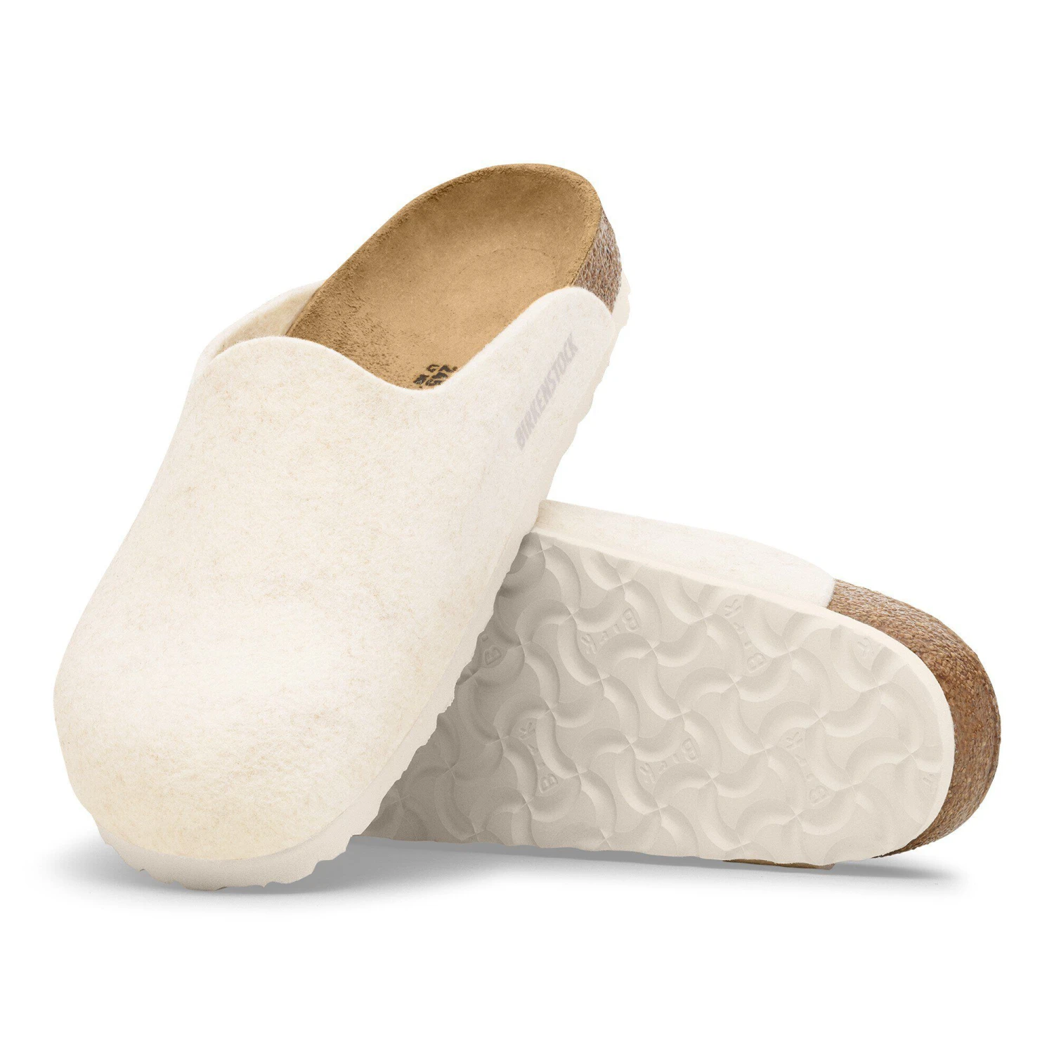 Birkenstock Amsterdam Wool Felt Eggshell 5 Birkenstock Amsterdam Wool Felt Eggshell - Image 5