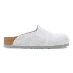 Birkenstock Amsterdam Wool Felt Light Gray -Birkenstock Shop 1030228 side