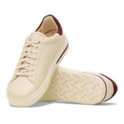 Birkenstock Bend Low Leather Eggshell/Zinfandel 11 Birkenstock Bend Low Leather Eggshell/Zinfandel -Birkenstock Shop 1030306 sole