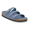Birkenstock Florida Nubuck Leather Stone Blue -Birkenstock Shop 1030318