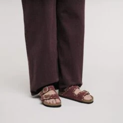 Birkenstock Arizona Rivets Suede Leather Zinfandel 12 Birkenstock Arizona Rivets Suede Leather Zinfandel -Birkenstock Shop 1030329 f look f