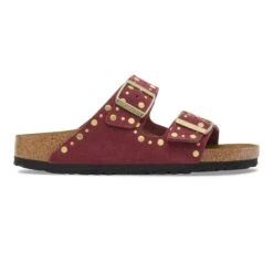 Birkenstock Arizona Rivets Suede Leather Zinfandel 9 Birkenstock Arizona Rivets Suede Leather Zinfandel -Birkenstock Shop 1030329 side