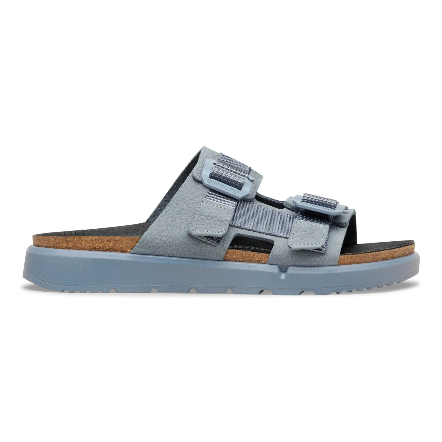 Birkenstock Shinjuku 2 Strap Leather-Textile Basalt Gray 3 Birkenstock Shinjuku 2 Strap Leather-Textile Basalt Gray - Image 3