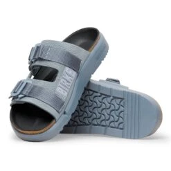 Birkenstock Shinjuku 2 Strap Leather-Textile Basalt Gray 8 Birkenstock Shinjuku 2 Strap Leather-Textile Basalt Gray -Birkenstock Shop 1030337 sole