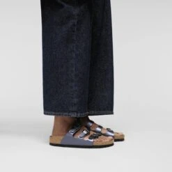 Birkenstock Florida Birko-Flor Graceful Midnight Blue -Birkenstock Shop 1030355 f look f