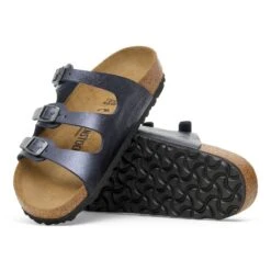 Birkenstock Florida Birko-Flor Graceful Midnight Blue -Birkenstock Shop 1030355 sole