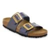 Birkenstock Sydney Luxe Buckle Birko-Flor Graceful Midnight Blue -Birkenstock Shop 1030381