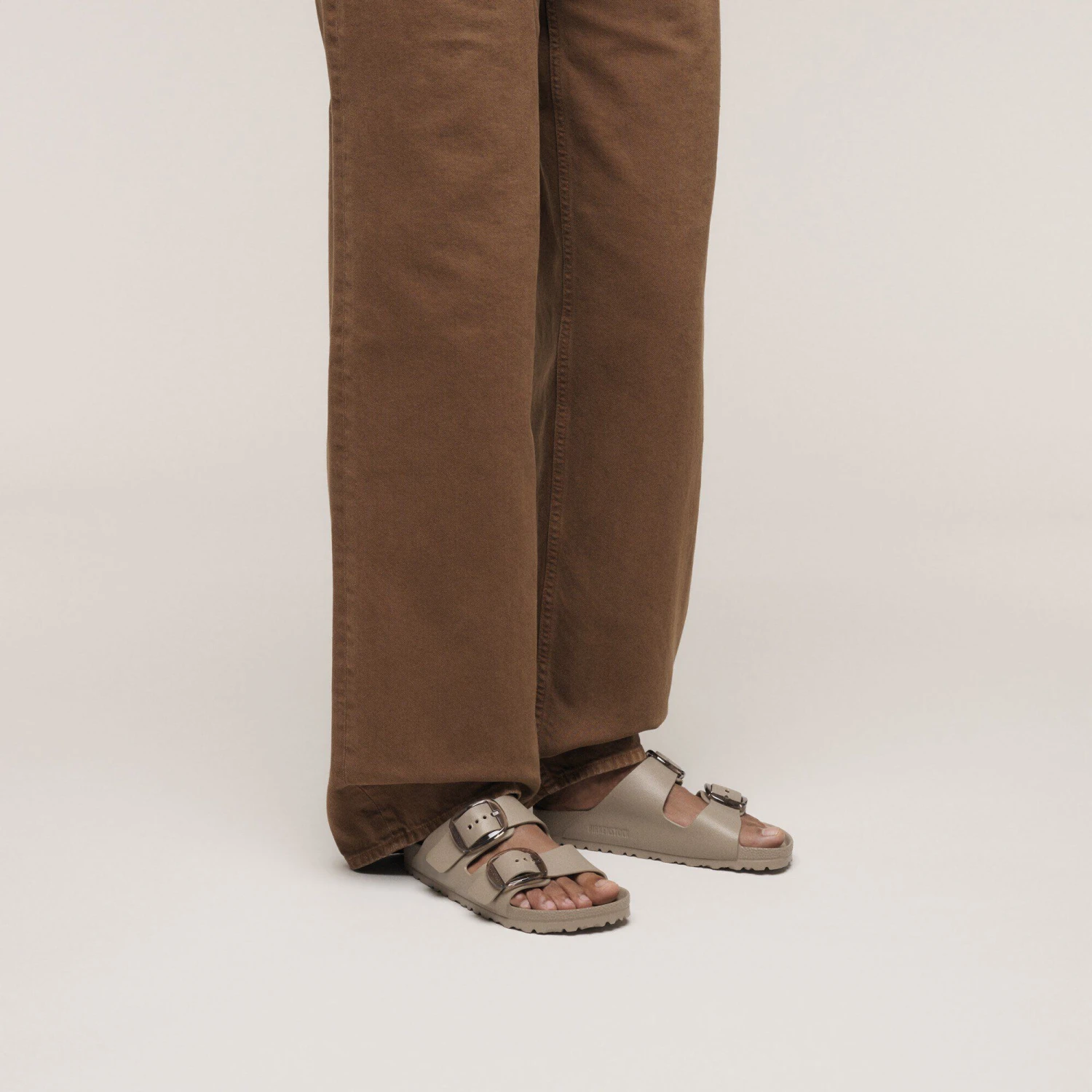 Birkenstock Arizona Big Buckle EVA Gray Taupe 6 Birkenstock Arizona Big Buckle EVA Gray Taupe - Image 6