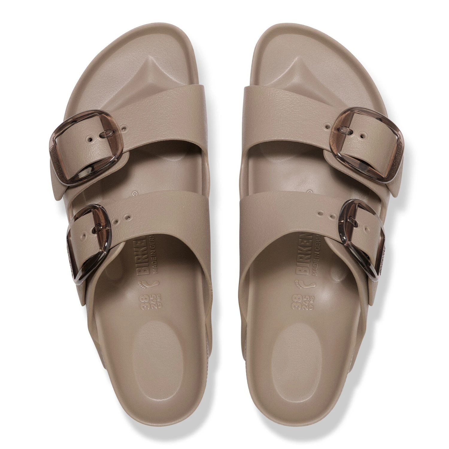 Birkenstock Arizona Big Buckle EVA Gray Taupe 2 Birkenstock Arizona Big Buckle EVA Gray Taupe - Image 2