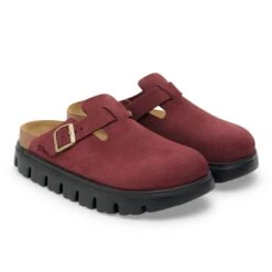 Boston Chunky Suede Leather Zinfandel -Birkenstock Shop 1030400 pair