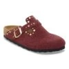Birkenstock Boston Rivets Suede Leather Zinfandel -Birkenstock Shop 1030403