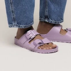 Birkenstock Arizona Big Buckle EVA Mauve -Birkenstock Shop 1030412 f closeup f