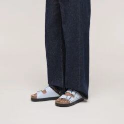 Arizona Flex Platform Birko-Flor Baby Blue -Birkenstock Shop 1030415 f look f