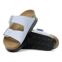 Arizona Flex Platform Birko-Flor Baby Blue -Birkenstock Shop 1030415 sole