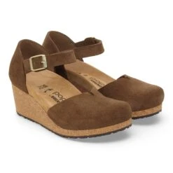 Mary Suede Leather Dark Tea -Birkenstock Shop 1030428 pair