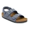 Birkenstock Milano Kids Birkibuc Navy -Birkenstock Shop 1030433
