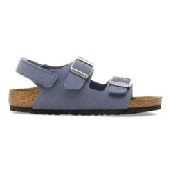 Birkenstock Milano Kids Birkibuc Navy -Birkenstock Shop 1030433 side