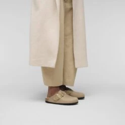 Birkenstock Boston Big Buckle Shearling Oiled Leather Tobacco Brown 13 Birkenstock Boston Big Buckle Shearling Oiled Leather Tobacco Brown -Birkenstock Shop 1030436 f look f