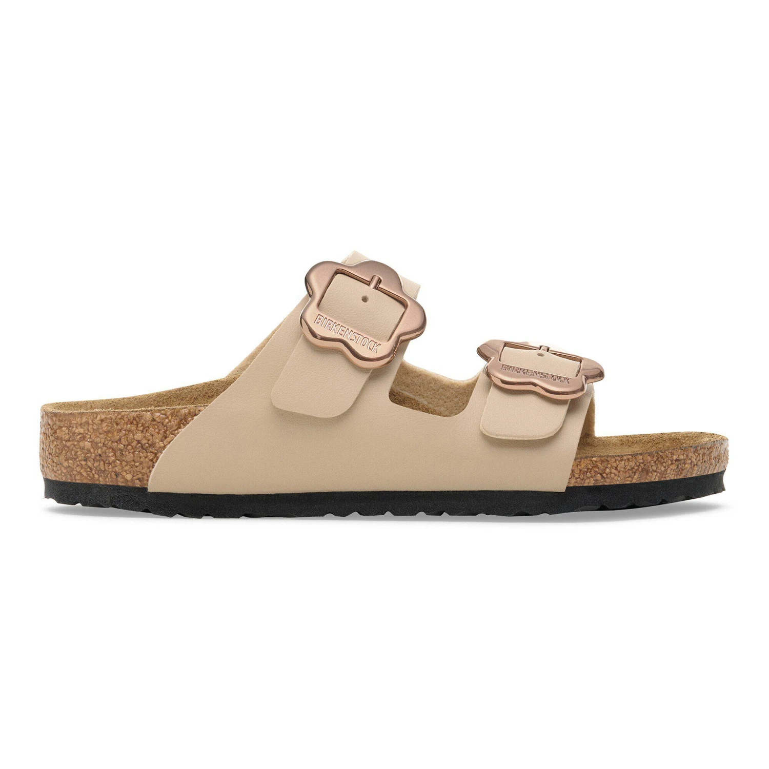 Birkenstock Arizona Flowers Kids Birko-Flor Sandcastle 3 Birkenstock Arizona Flowers Kids Birko-Flor Sandcastle - Image 3