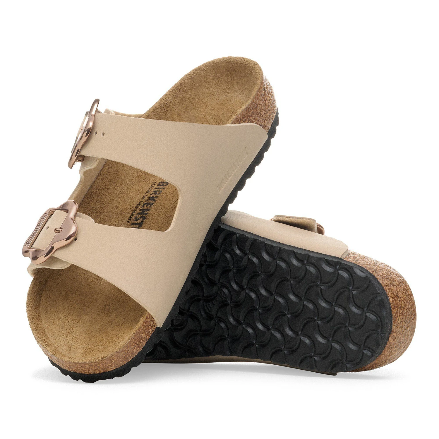 Birkenstock Arizona Flowers Kids Birko-Flor Sandcastle 5 Birkenstock Arizona Flowers Kids Birko-Flor Sandcastle - Image 5