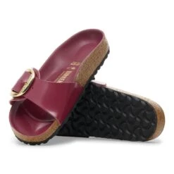 Birkenstock Madrid Hammered Big Buckle Natural Leather Patent Zinfandel High Shine 11 Birkenstock Madrid Hammered Big Buckle Natural Leather Patent Zinfandel High Shine -Birkenstock Shop 1030449 sole