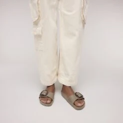 Birkenstock Madrid Big Buckle EVA Gray Taupe -Birkenstock Shop 1030479 f look f