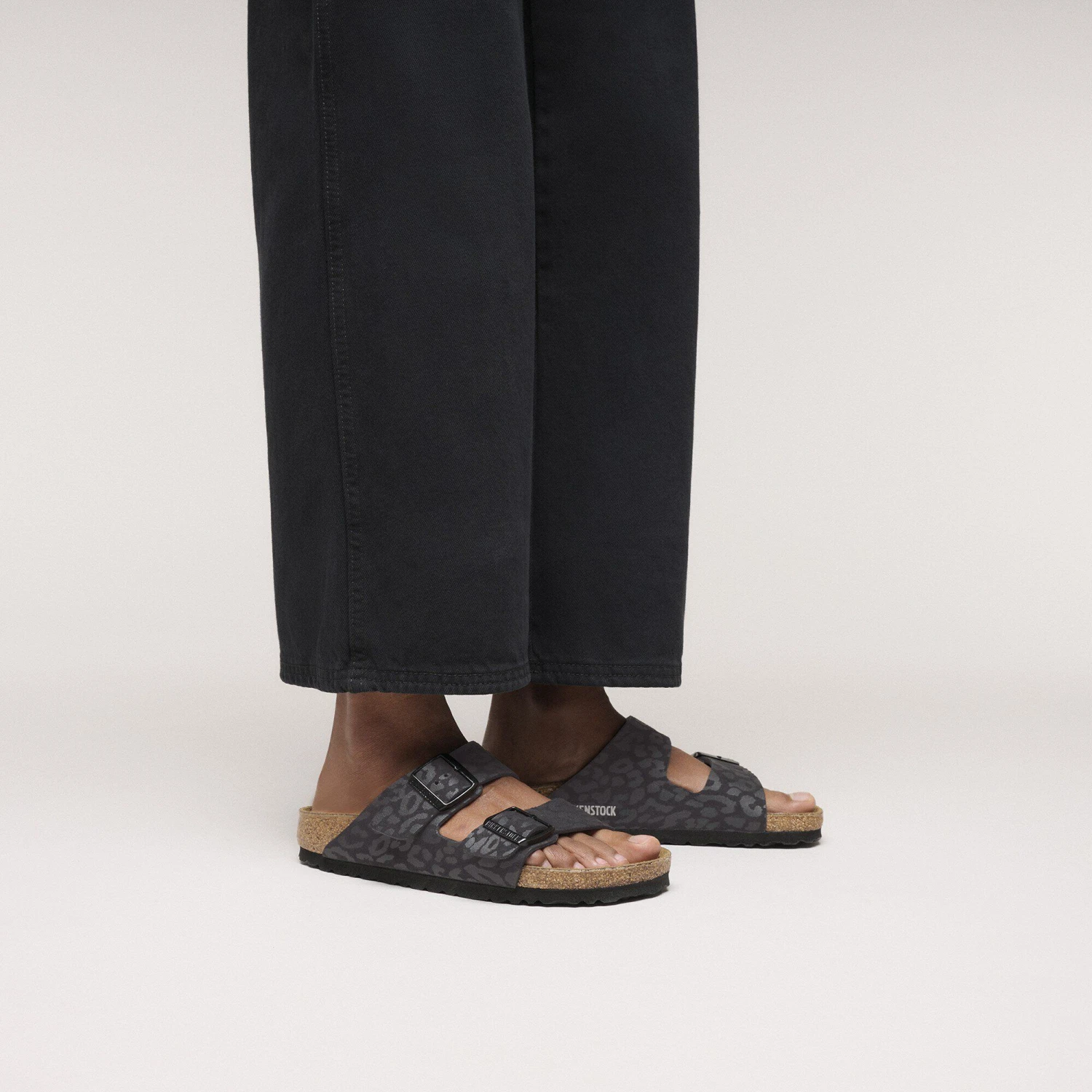 Birkenstock Arizona Synthetics Leo Black 6 Birkenstock Arizona Synthetics Leo Black - Image 6