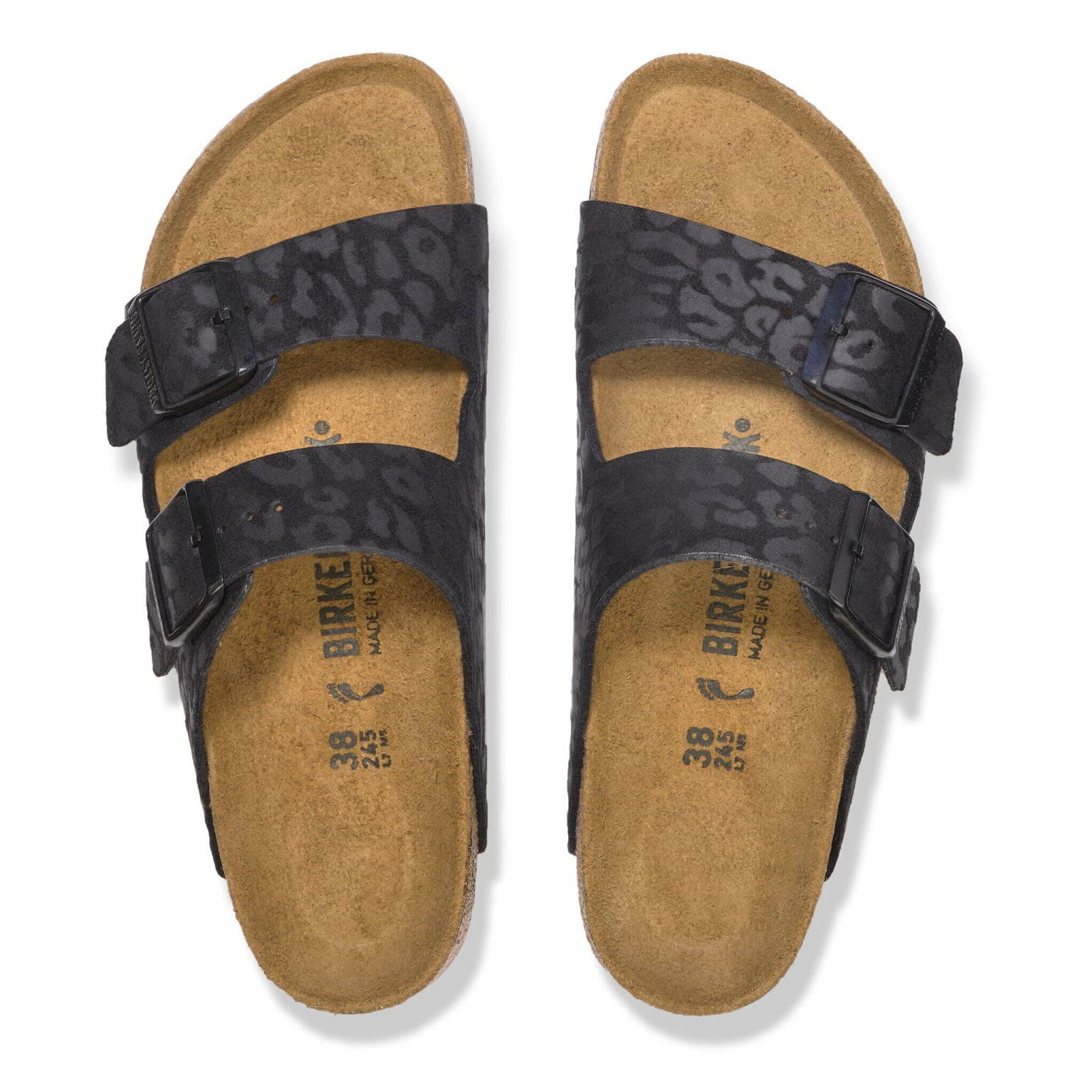 Birkenstock Arizona Synthetics Leo Black 2 Birkenstock Arizona Synthetics Leo Black - Image 2