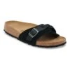 Birkenstock Oita Braided Suede Leather Black -Birkenstock Shop 1030508