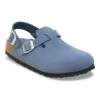 Birkenstock Tokio Nubuck Leather Stone Blue