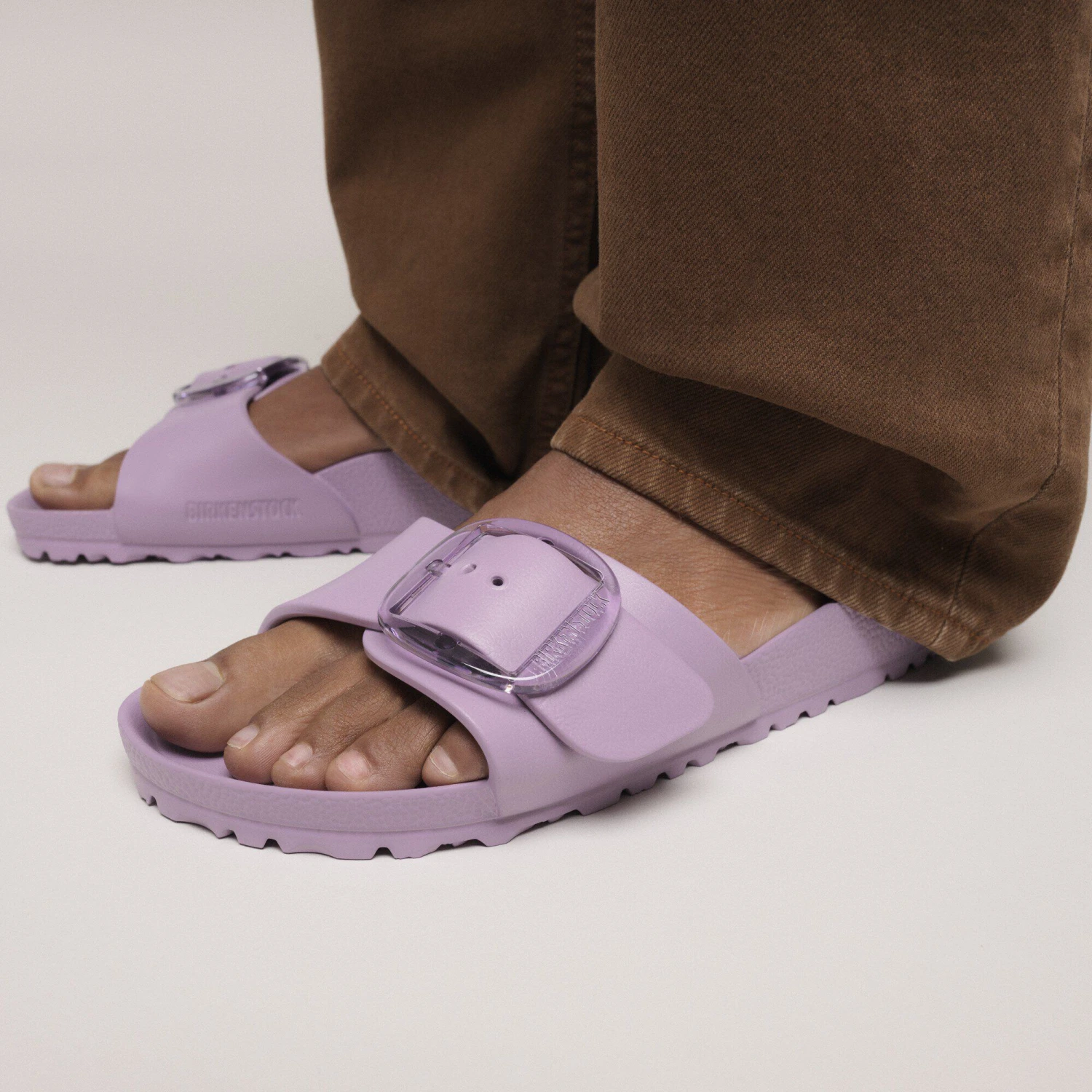 Birkenstock Madrid Big Buckle EVA Mauve 7 Birkenstock Madrid Big Buckle EVA Mauve - Image 7