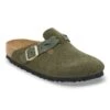 Birkenstock Boston Braided Suede Leather Thyme -Birkenstock Shop 1030547
