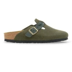 Birkenstock Boston Braided Suede Leather Thyme -Birkenstock Shop 1030547 side