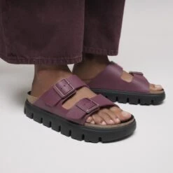 Arizona Chunky Birko-Flor Zinfandel -Birkenstock Shop 1030566 f closeup f
