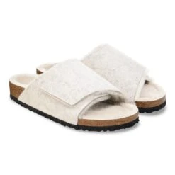 Birkenstock Solana Shearling Wool Felt Oyster 8 Birkenstock Solana Shearling Wool Felt Oyster -Birkenstock Shop 1030576 pair