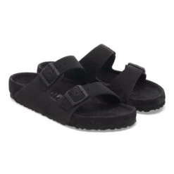 Birkenstock Arizona Nubuck Leather Black -Birkenstock Shop 1030578 pair