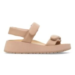 Theda Leather Nougat -Birkenstock Shop 1030593 side