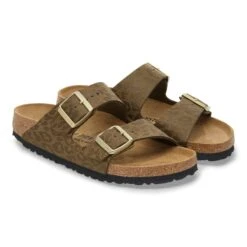 Birkenstock Arizona Synthetics Leo Khaki -Birkenstock Shop 1030594 pair