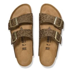 Birkenstock Arizona Synthetics Leo Khaki -Birkenstock Shop 1030594 top
