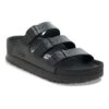 Florida Flex Platform Leather Black -Birkenstock Shop 1030610