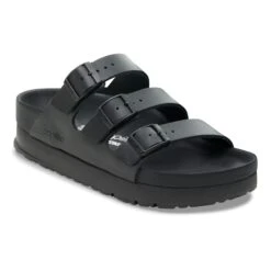 Florida Flex Platform Leather Black