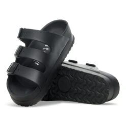 Florida Flex Platform Leather Black -Birkenstock Shop 1030610 sole