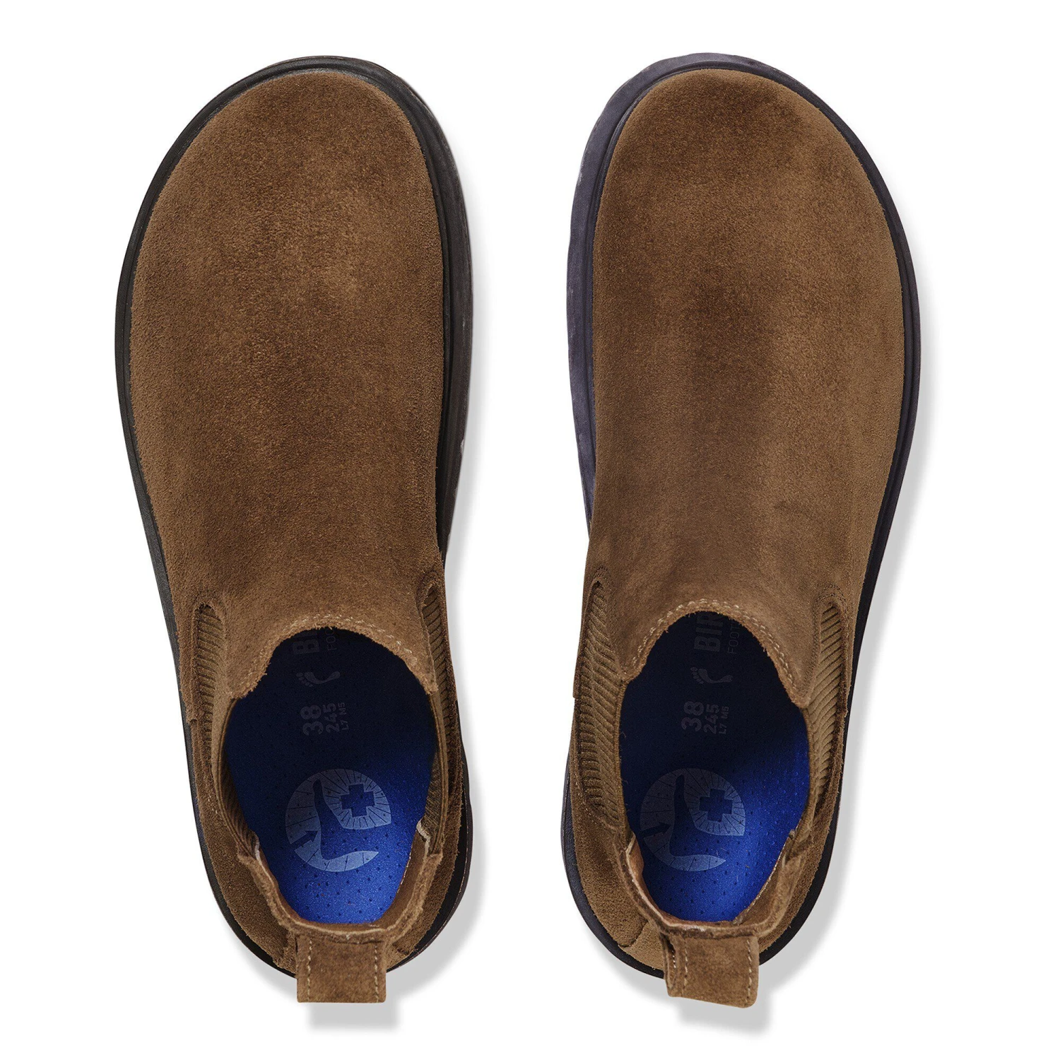 Birkenstock Highwood Slip On Women Suede Leather Dark Tea 2 Birkenstock Highwood Slip On Women Suede Leather Dark Tea - Image 2