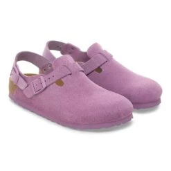 Birkenstock Tokio Suede Leather Mauve -Birkenstock Shop 1030623 pair