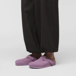 Birkenstock Boston Suede Leather Mauve 12 Birkenstock Boston Suede Leather Mauve -Birkenstock Shop 1030626 f look f